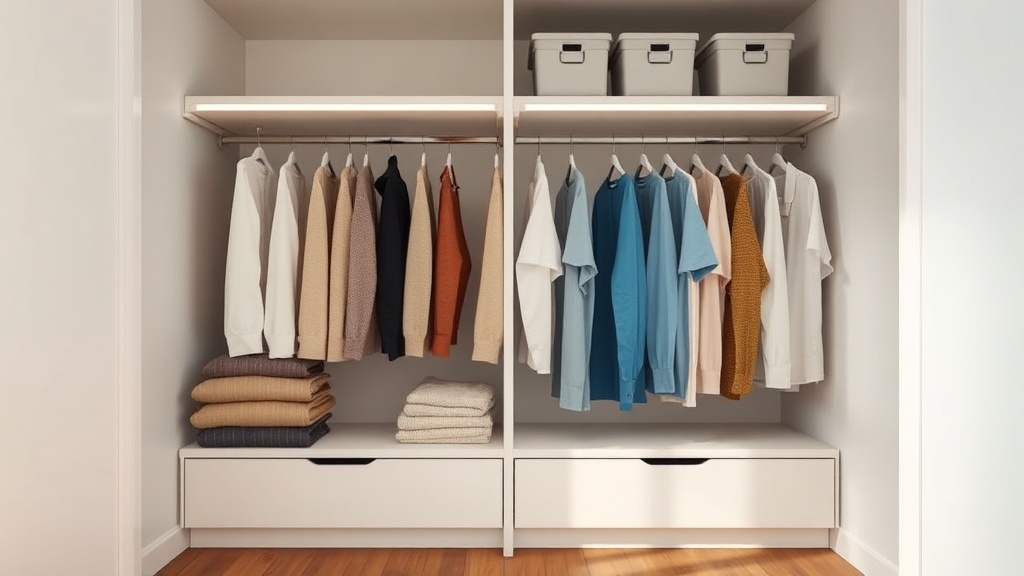 Praktische Aufbewahrung im Kleiderschrank mit IKEA-Systemen